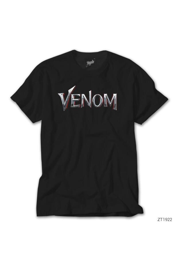 Venom Logo Black T-Shirt