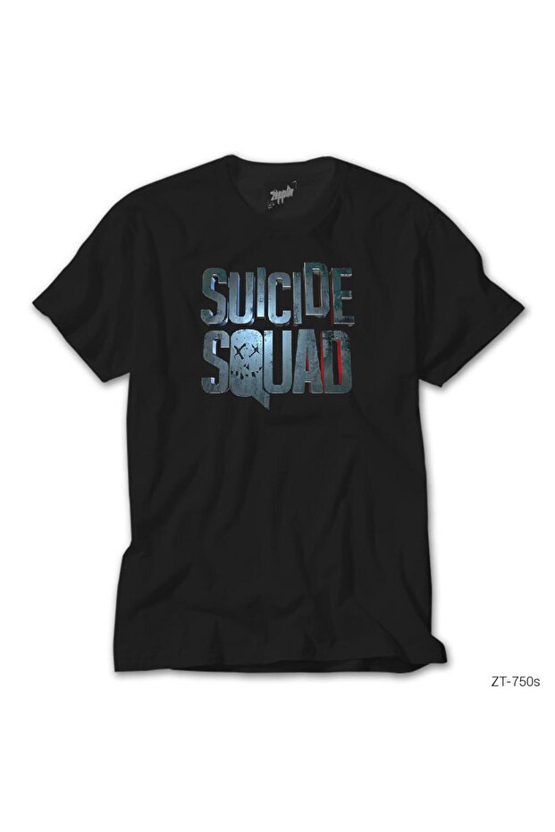 Suicide Squad Logo Black T-Shirt