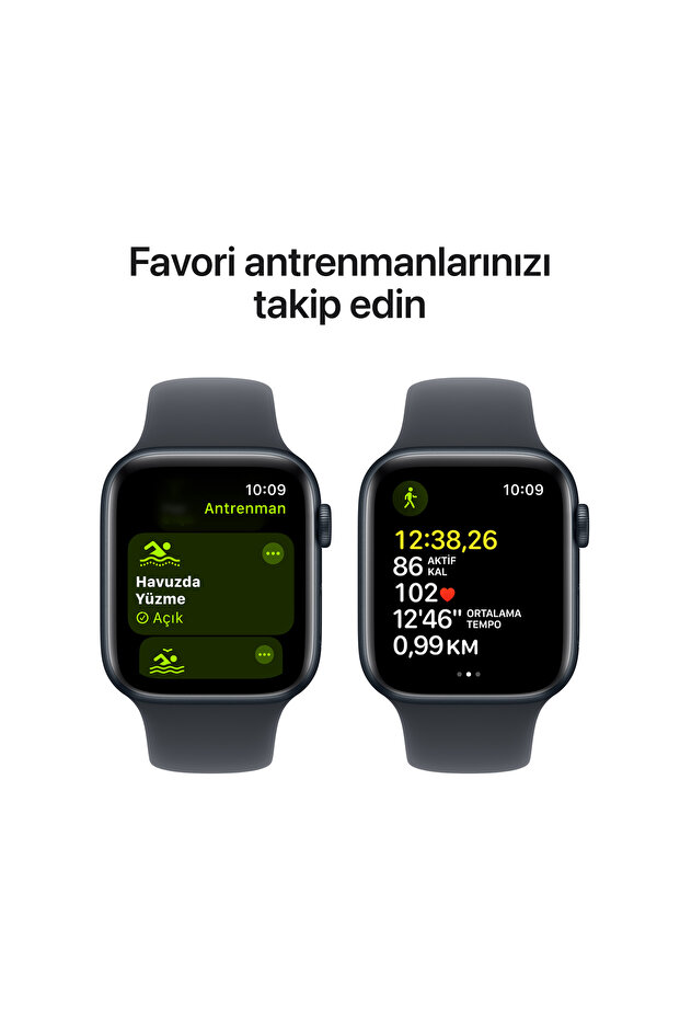 Watch SE GPS + Cellular 44mm Gece Yarısı Alüminyum Kasa + Gece Yarısı Spor Kordon - M/L - 6