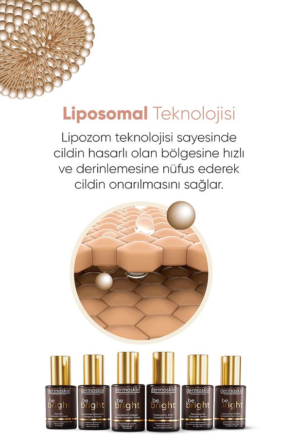Be Bright Liposomal Vitamin C Complex Serum | Kırışıklık Giderici | Hyaluronik Asit | 30 ml - 6