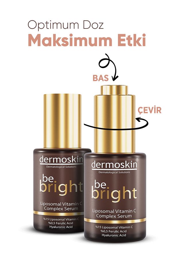 Be Bright Liposomal Vitamin C Complex Serum | Kırışıklık Giderici | Hyaluronik Asit | 30 ml - 5