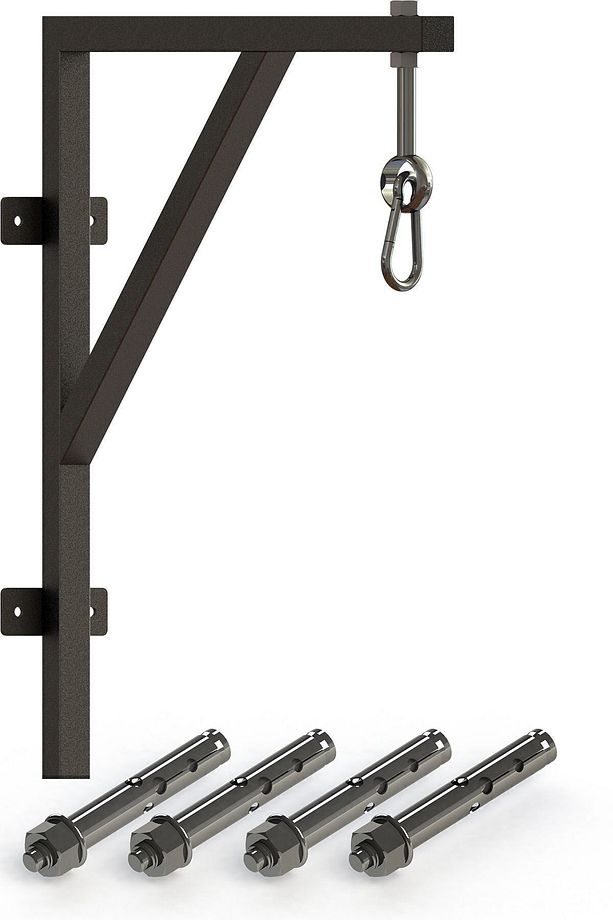 Kum Torbası Askısı Boks Torbası Askı Aparatı Duvar Askısı Boks Standı - 1