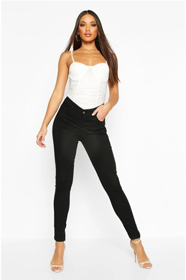 E.x.t.r.a Black Fadeless Black Jeans (Collector)