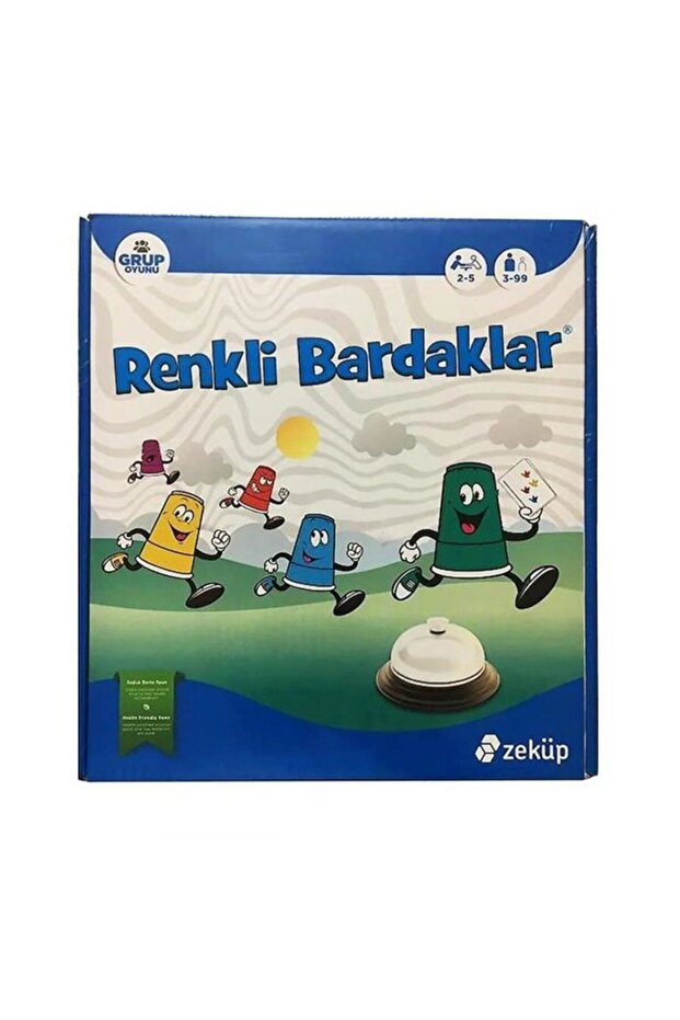 لعبة ذكاء الأكواب الملونة Zeküp
