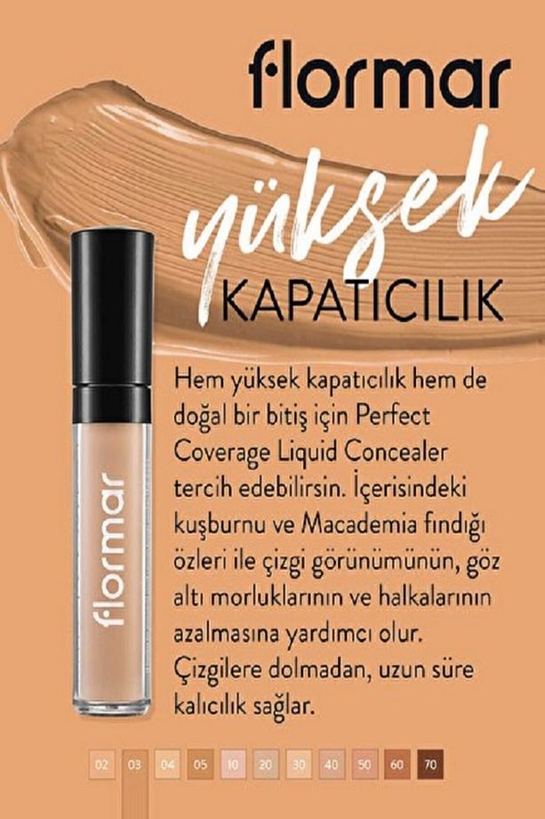 Likit Kapatıcı - Perfect Coverage Concealer - 003 Light Beige - 8690604044924 - 3