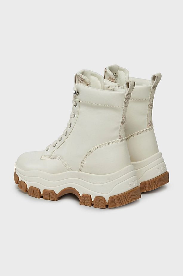 Bissonn Yüksek Bilekli Sneaker Ayakkabı AYAKKABI FL8BINELE12 CREAM - 3