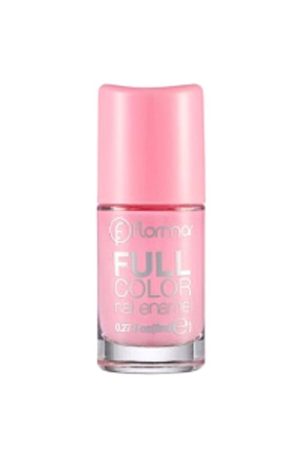 Yoğun Pigmentli Parlak Oje- Full Color Nail Enamel- Fc03 Bubble Gum -8690604310395 - 1