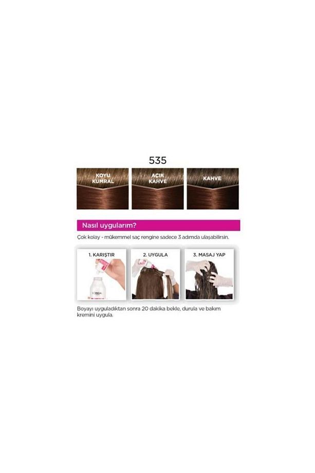 Casting Creme Gloss 535 Sıcak Çikolata   Saç Boyası - 3600523302949 - 6