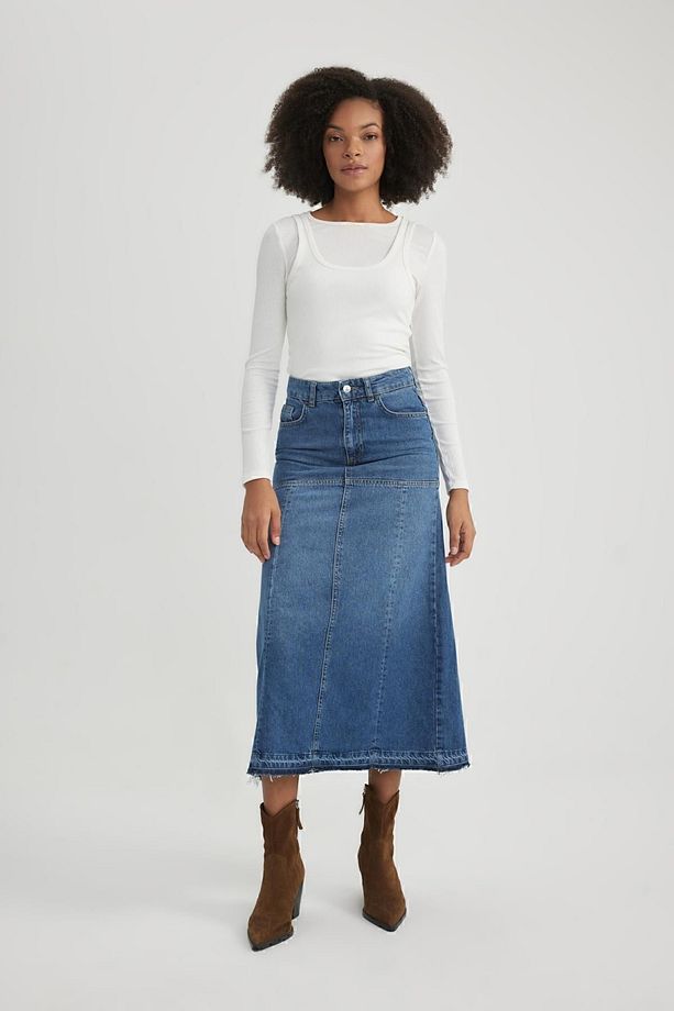 Long Fit Jean Midi Etek B3237ax23wn - 3