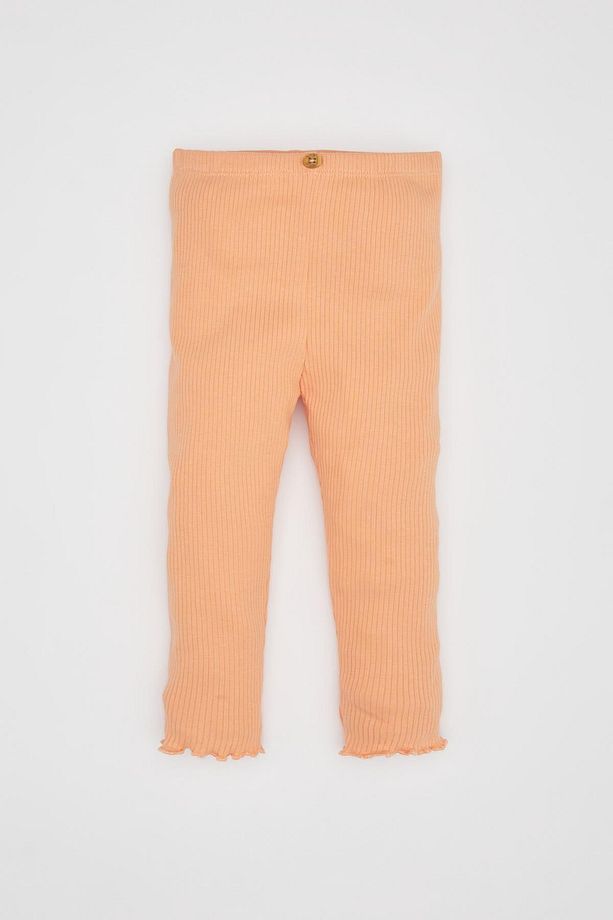 Kız Bebek Düz Paça Fitilli Kaşkorse Basic Düz Tayt Z4676a224sp - 1