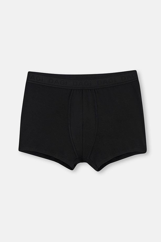 Siyah Basıc Modal Boxer - 1