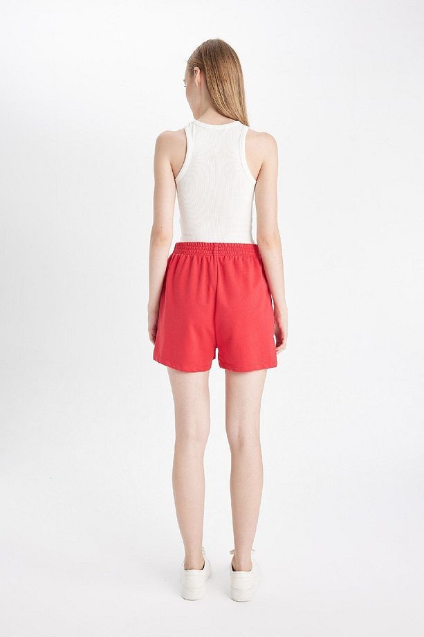 Regular Fit Beli Lastikli Basic Düz Şort Z5071az24sm - 6