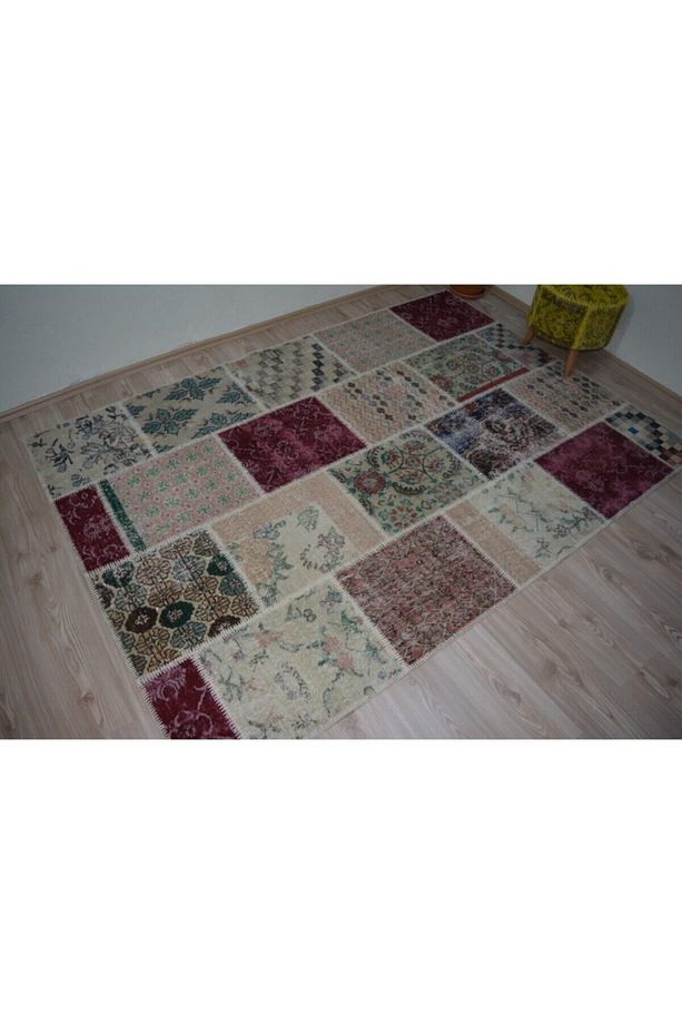 Patchwork El Dokuma Anadolu Halısı - 2