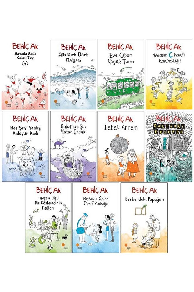 Behiç Ak Children's Novels 11 Book Set