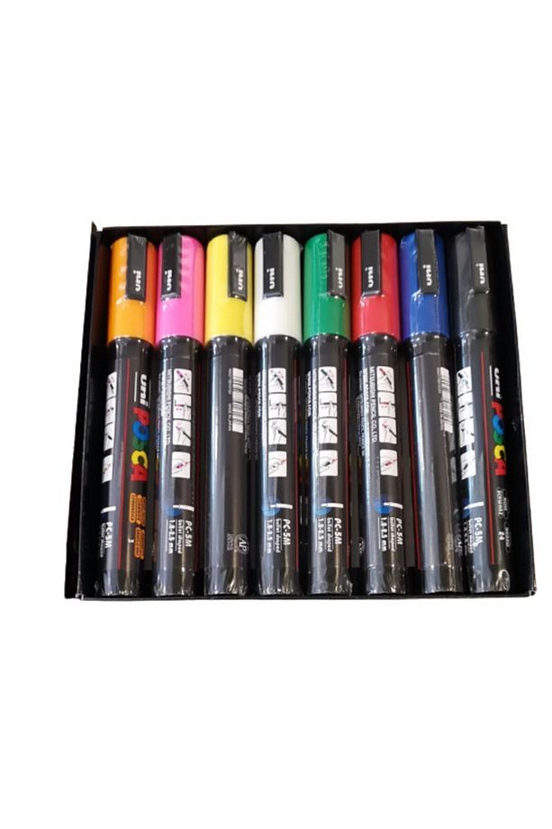 Unı Pc-5m 8'li Set Ana Renkler - 2