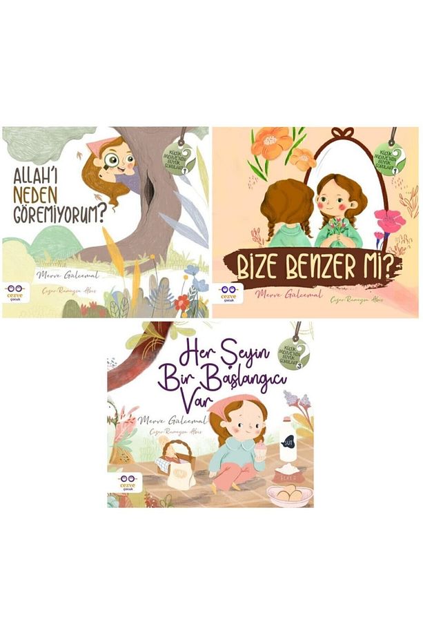 Küçük Merve'nin Büyük Soruları 3 Kitap Set / Her Şeyin Bir Başlangıcı Var - Merve Gülcemal - 1