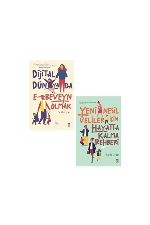 Salih Uyan 2 Kitap Set / Dijital Dünyada Ebeveyn Olmak+yeni Nesil Veliler Için Hayatta Kalma Rehberi - 1