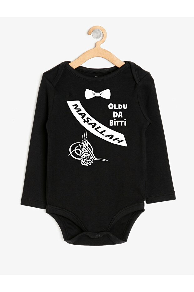 Circumcision Bodysuit Tughra Model Baby Bodysuit Body
