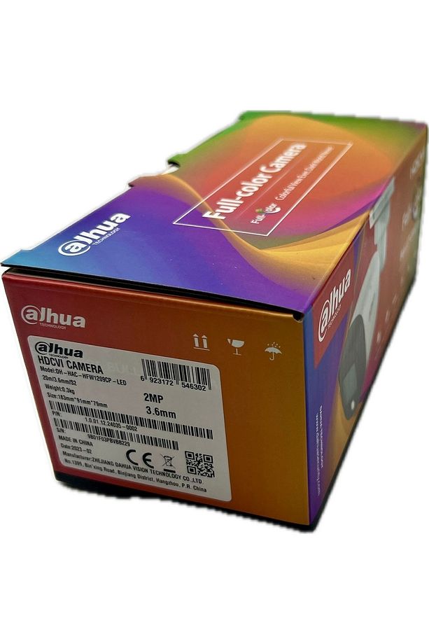 Hac-hfw12 Hac-hfw1209c-led-0360b 2mp 3.6mm Full Color Bullet Kamera - 2