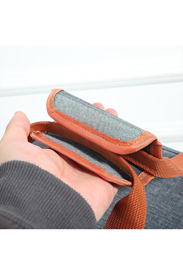 حقيبة أدوات القهوة باللون الرمادي - 5