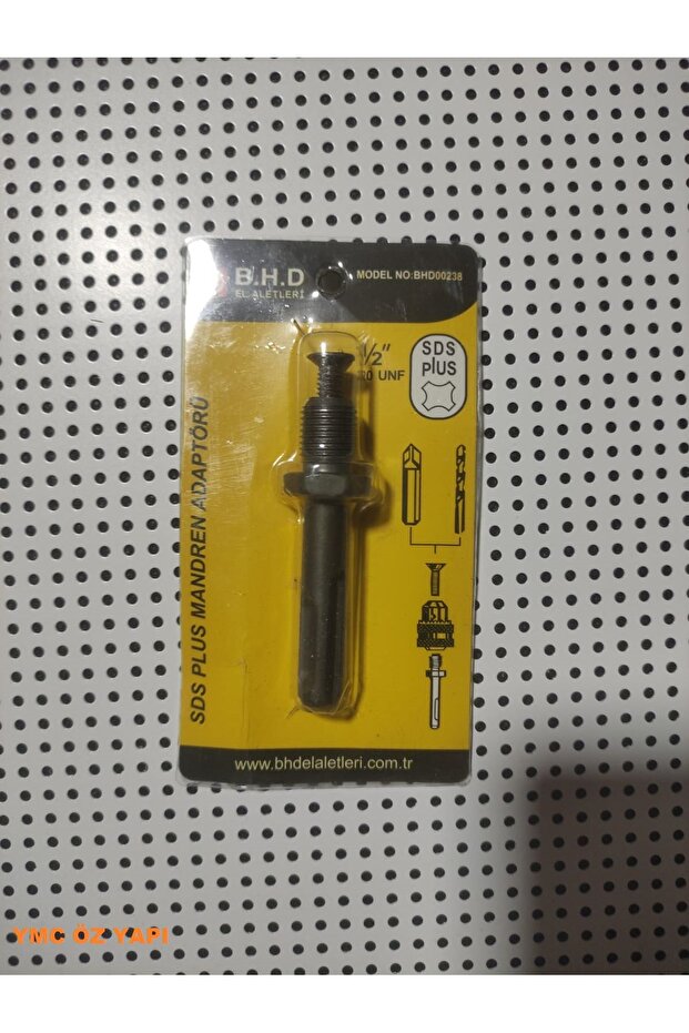 B.H.D. MANDREN ADAPTÖRÜ SDS PLUS 1/2 İNÇH 1 ADET MATKAP MANDREN ADAPTÖRÜ - 1