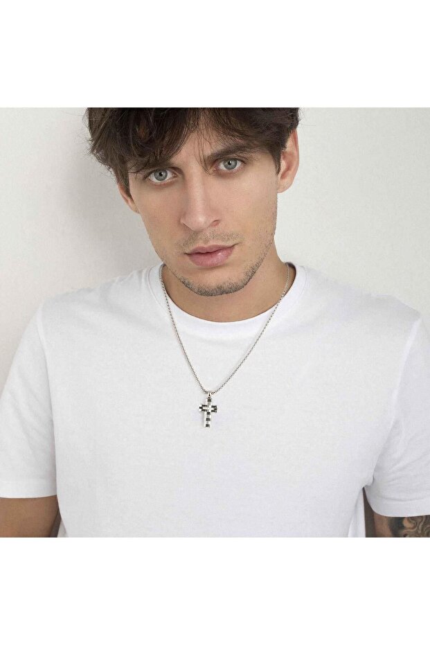 Strong - Kolye - Beyaz Elmas - 4