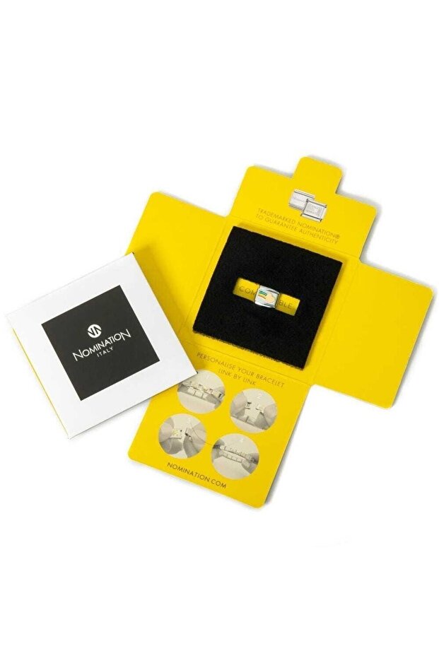 Italy Composable Paslanmaz Çelik Bileklik 4 Adet Link - 2