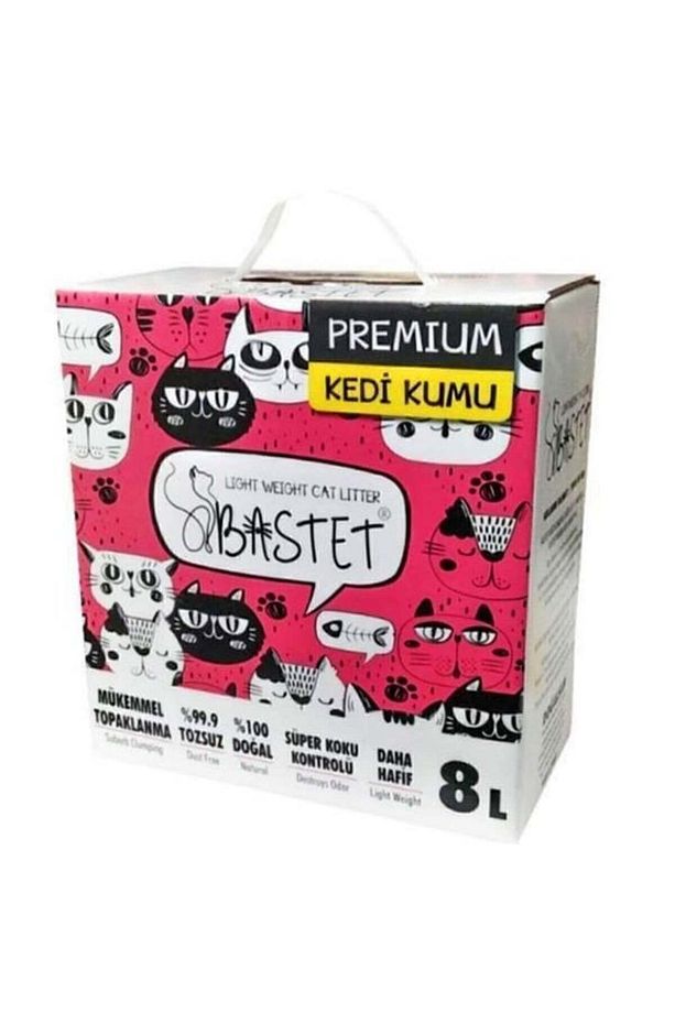 Bastet Kedi Kumu 8 Litre 1 Adet(KARTON KUTU) - 4
