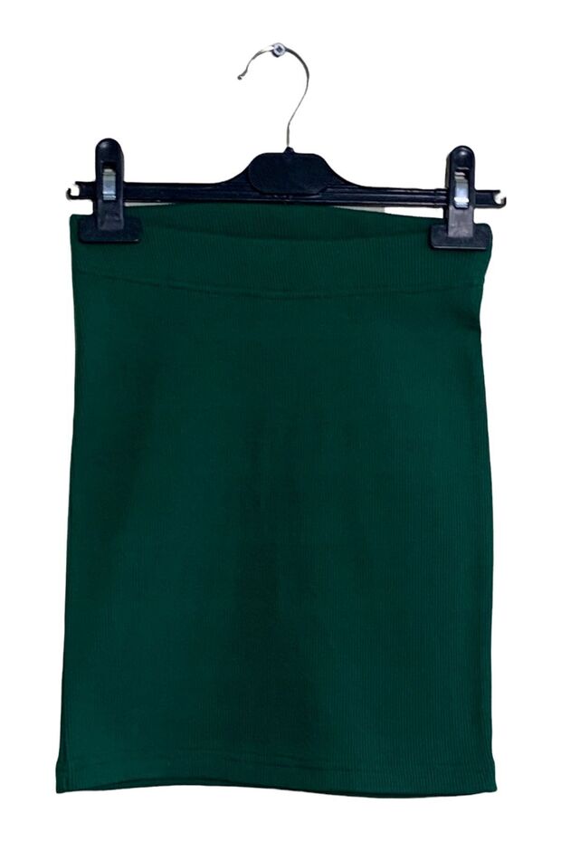 Girl's Khaki Short Skirt