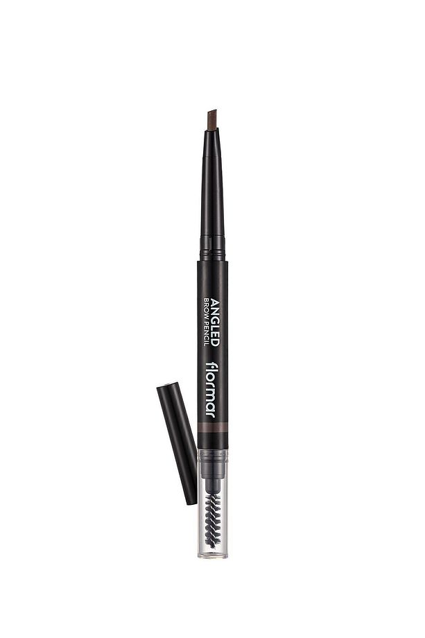 Açılı Kaş Kalemi Ve Kaş Fırçası (bej) - Angled Brow Pencil - 001 Beige - 8690604572038 - 2