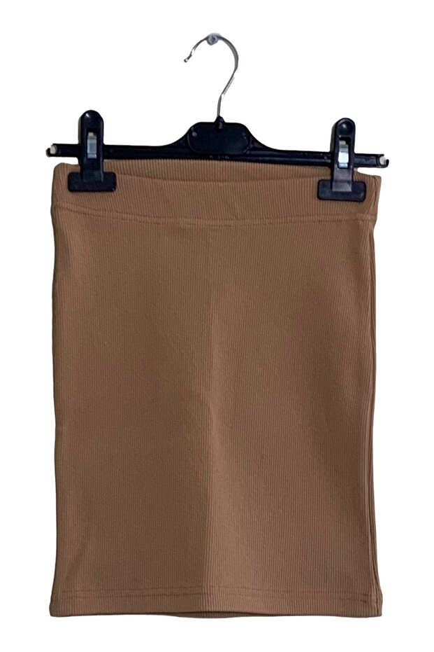 Kids Girls Beige Short Skirt.