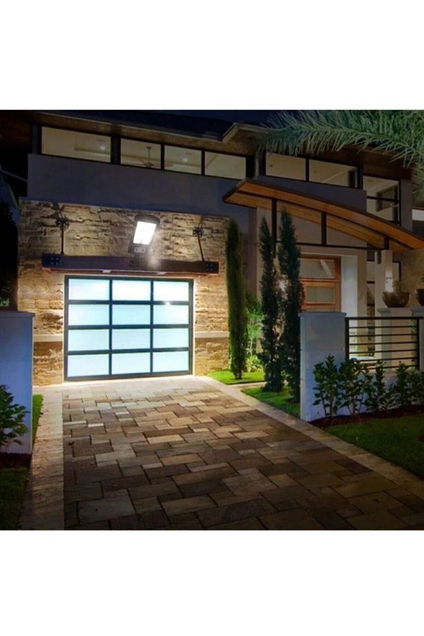 Solar Güneş Enerjili Led Bahçe Aydınlatması 96 Ledli 3 Modlu Hareket Sensörlü Duvar Lambası. - 3