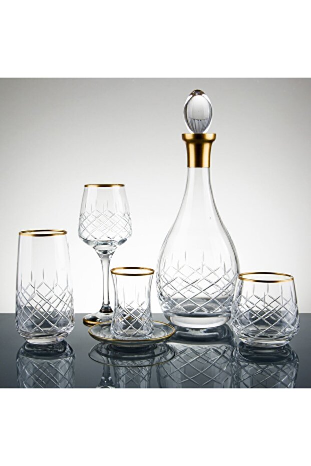 Sofra Set 61 Parça Gloria Mat Altın. - 1