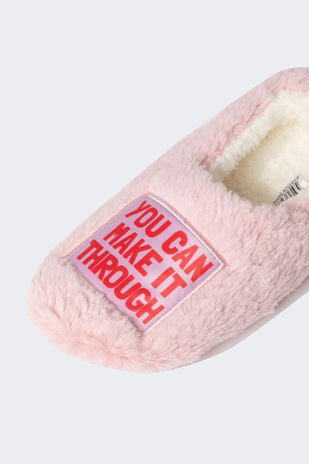 Kız Çocuk Düz Taban Slip On Ev Botu B0884a823wn - 4