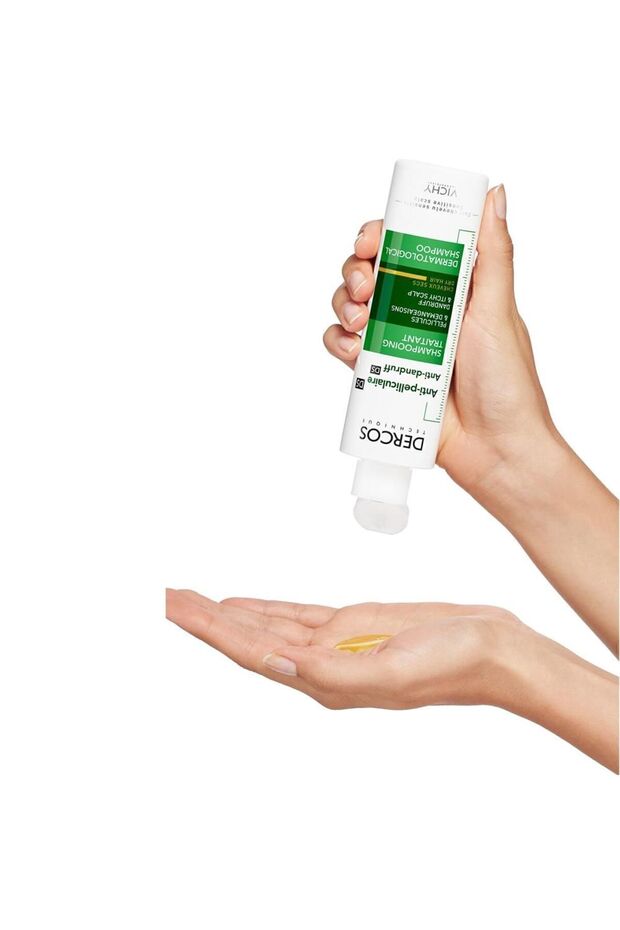 Dercos Kuru Saçlar Için Kepek Karşıtı Saç Bakım Şampuanı 200 ml - 4