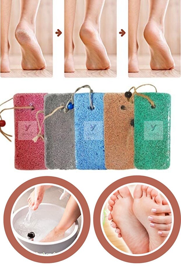 Heel Stone, Foot Care Stone, Pumice Stone (2 Pieces)