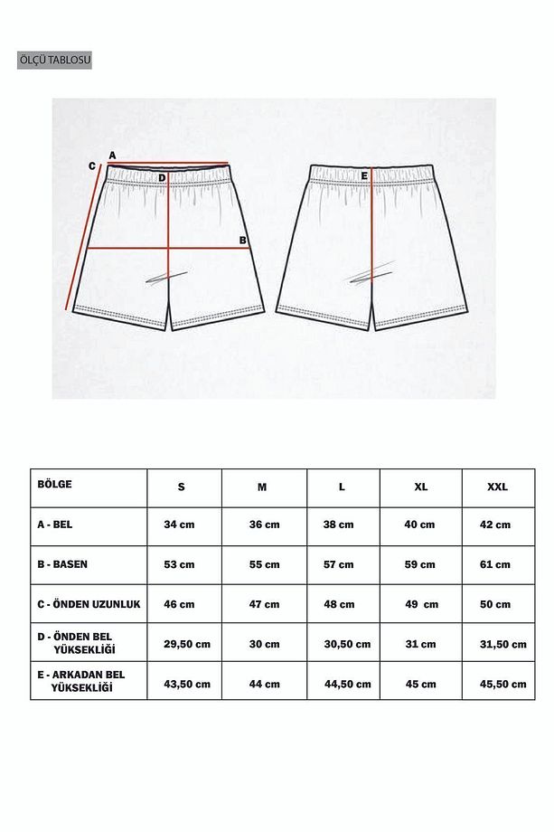 Camel Gofre Çizgili Jogger Beli Lastikli Erkek Şort | Ees650453-0453 - 8