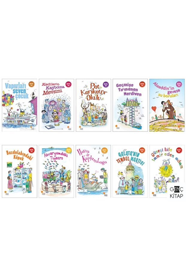 Behiç Ak Gülümseten Öyküler 10 Kitap Set