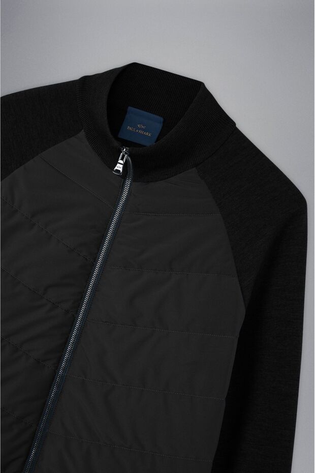 MEN'S ZIPPED PULLOVER C.W. WOOL - 5