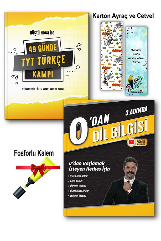 TYT 0'dan Dil Bilgisi ve 49 günde TYT Türkçe Kampı - 1