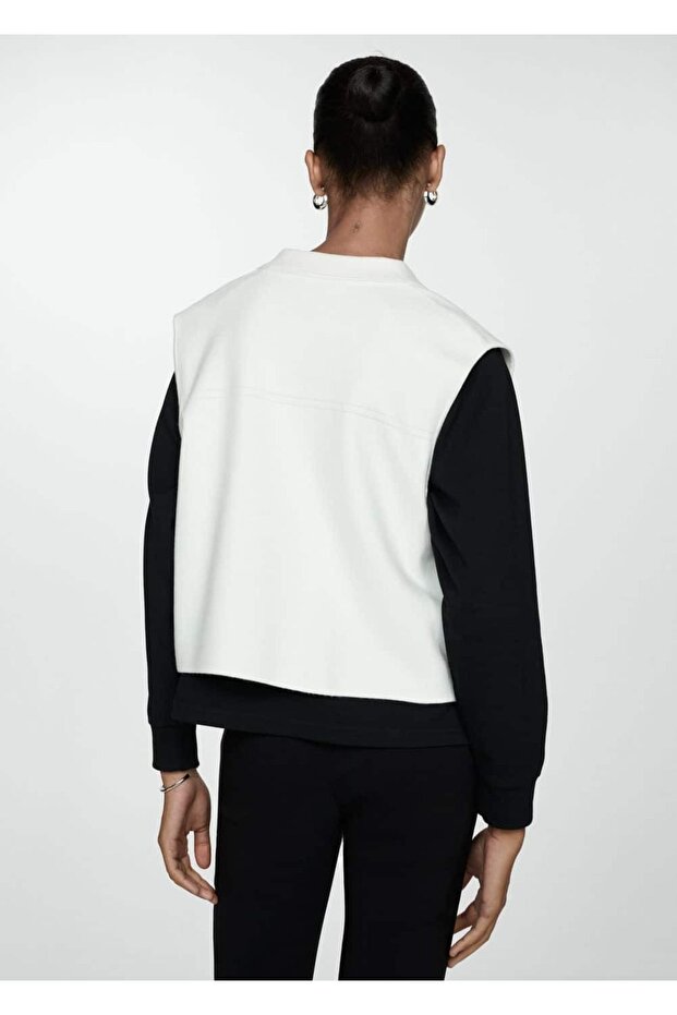 Cepli triko yelek - 4