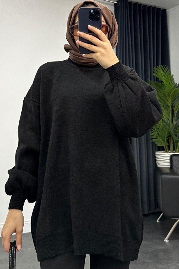 Half-Neck Knitwear Sweater