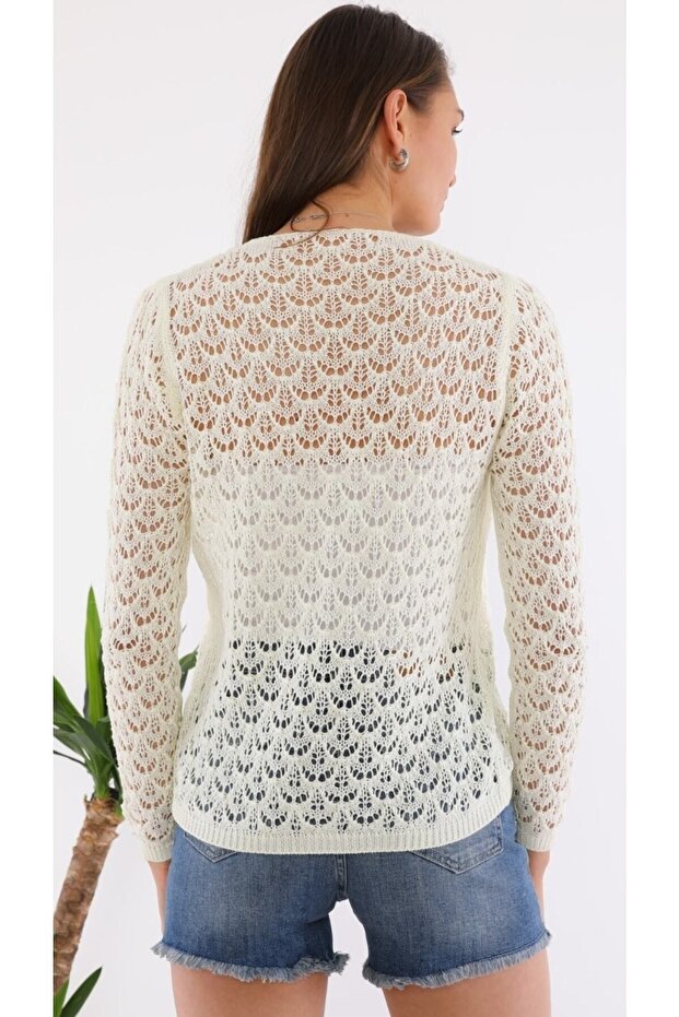 سترة مخرمة - 4