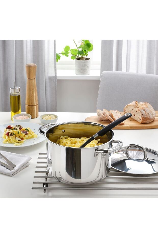 365+ çelik tencere, paslanmaz çelik, 5 lt - 3