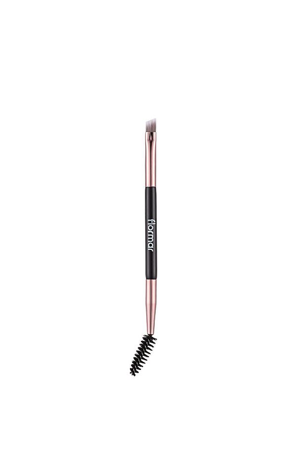 İki Uçlu Kaş Boyama ve Tarama Fırçası - Brow Brush & Groomer - 015 - 8690604597802 - 2