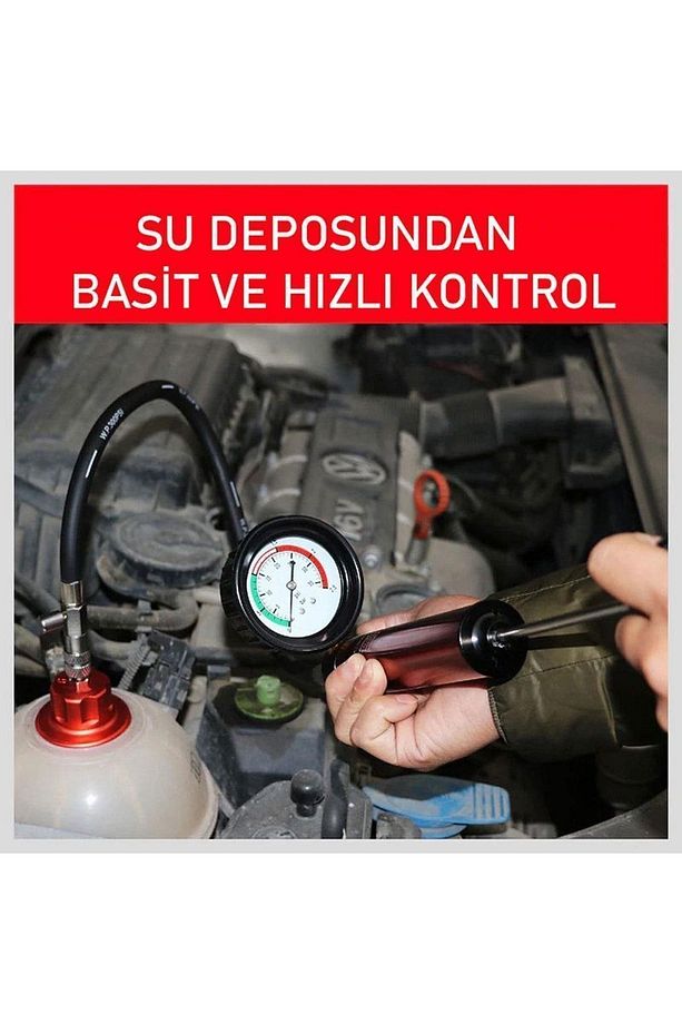 Radyatör Kaçak Tespit Cihazı Basınç Testi Kiti Nta1036 - 2