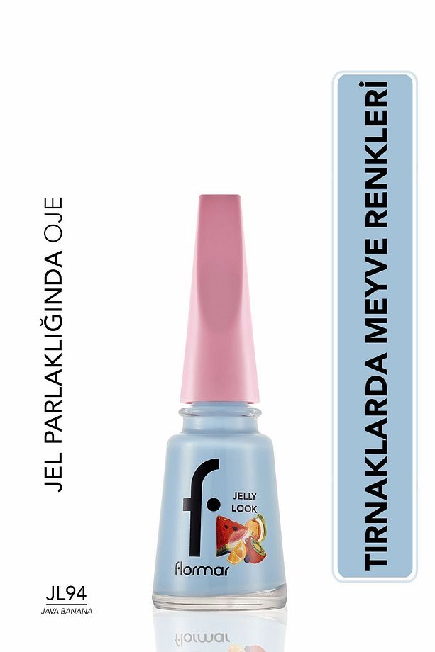 Jelly Look Yüksek Pigmentli & Parlak Bitişli Jel Görünümlü Oje - 1