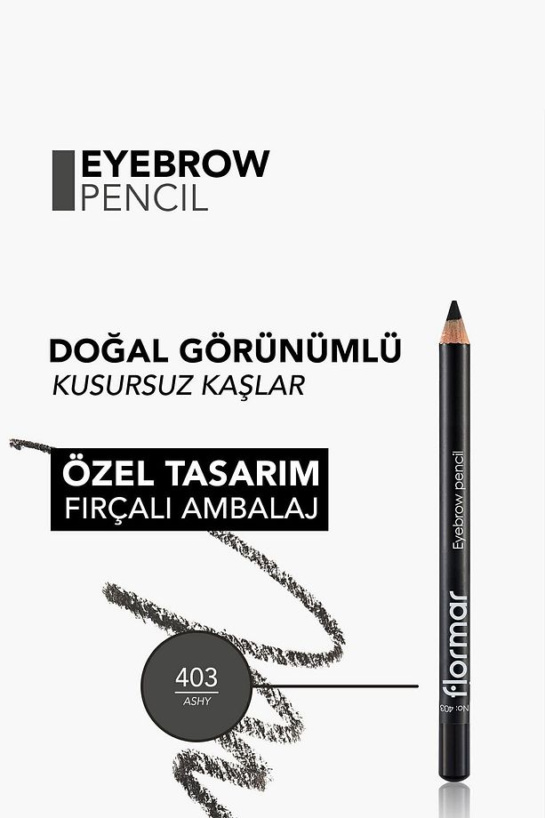 Eyebrow Pencil No: 403 Ashy 8690604109432 - 5