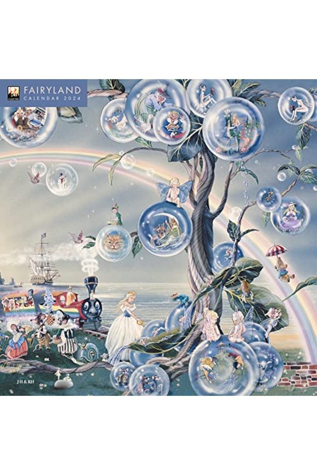 Fairyland By Jean & Ron Henry Wall Calendar 2024 Art Calendar