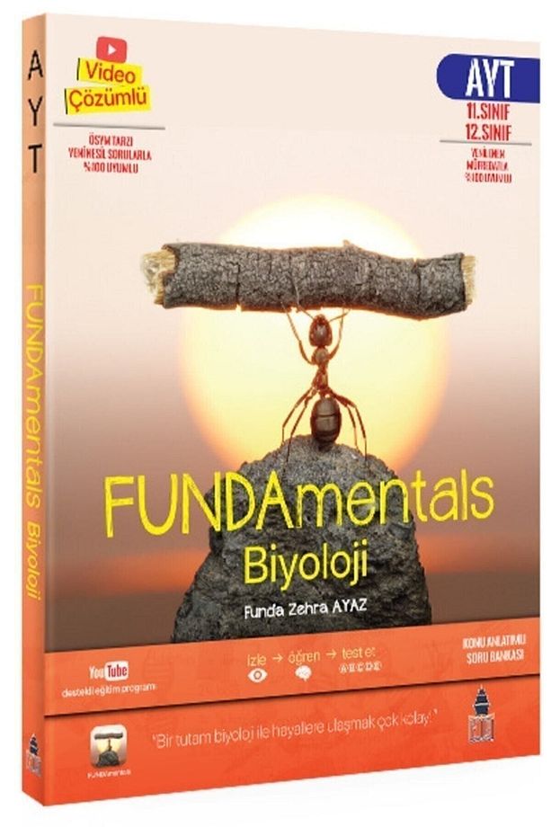 Fundamentals Biyoloji Ayt Konu Anlatımlı Soru Ba - 2